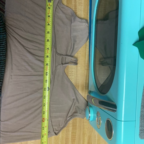 New without tags Three Bird Nest Prima Mocha Taupe Lace Hem Slip Dress - Picture 11 of 13